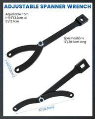 SIXIWANZI durable high-strength steel with manganese phosphate finish