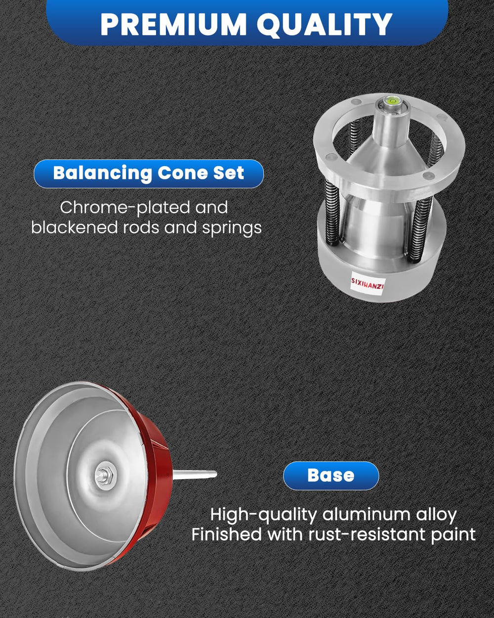 Sixiwanzi enamel finish close-up showcases rust resistance for reliable workshop performance.