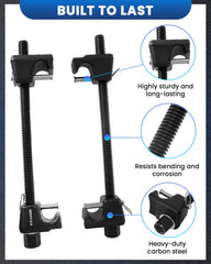 SIXIWANZI forged hooks and hardened center screw with high durability