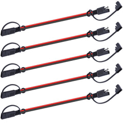 Sixzoo 10 AWG quick-disconnect SAE connector, 12inch, for reliable high-current links
