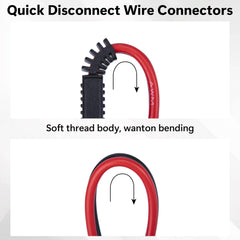 Sixzoo heavy-duty wire harness built for outdoor use and frequent connect-disconnect