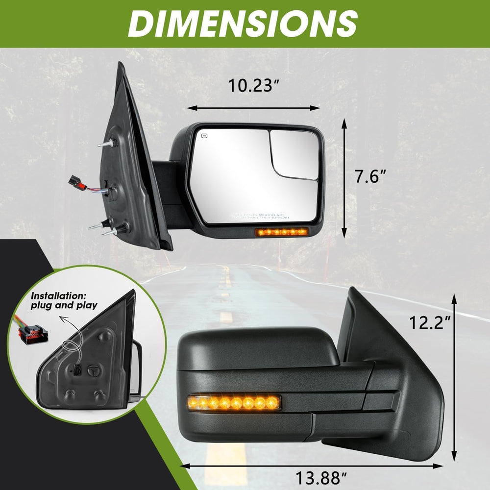 Siziom wiring diagram included eases installation on Ford F-150.