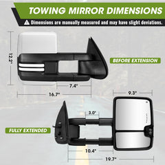 Siziom manual fold prevents door dings in tight spaces.