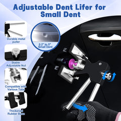 SJPLZQC suction cup puller provides strong grip for fast dent removal.