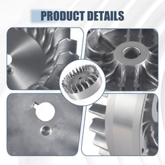 SJVLXHI mini bike flywheel wear-resistant aluminum for extended use.