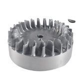 SJVLXHI aluminum flywheel for Predator 212 Hemi, top view showing precise balance for stable high RPM