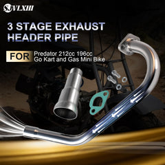 SJVLXHI CT200U exhaust header fitment ensures reliable compatibility with Coleman.