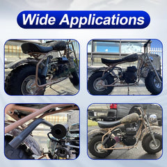 SJVLXHI exhaust pipe assembly for CT200U-EX ensures secure fit and easy installation.