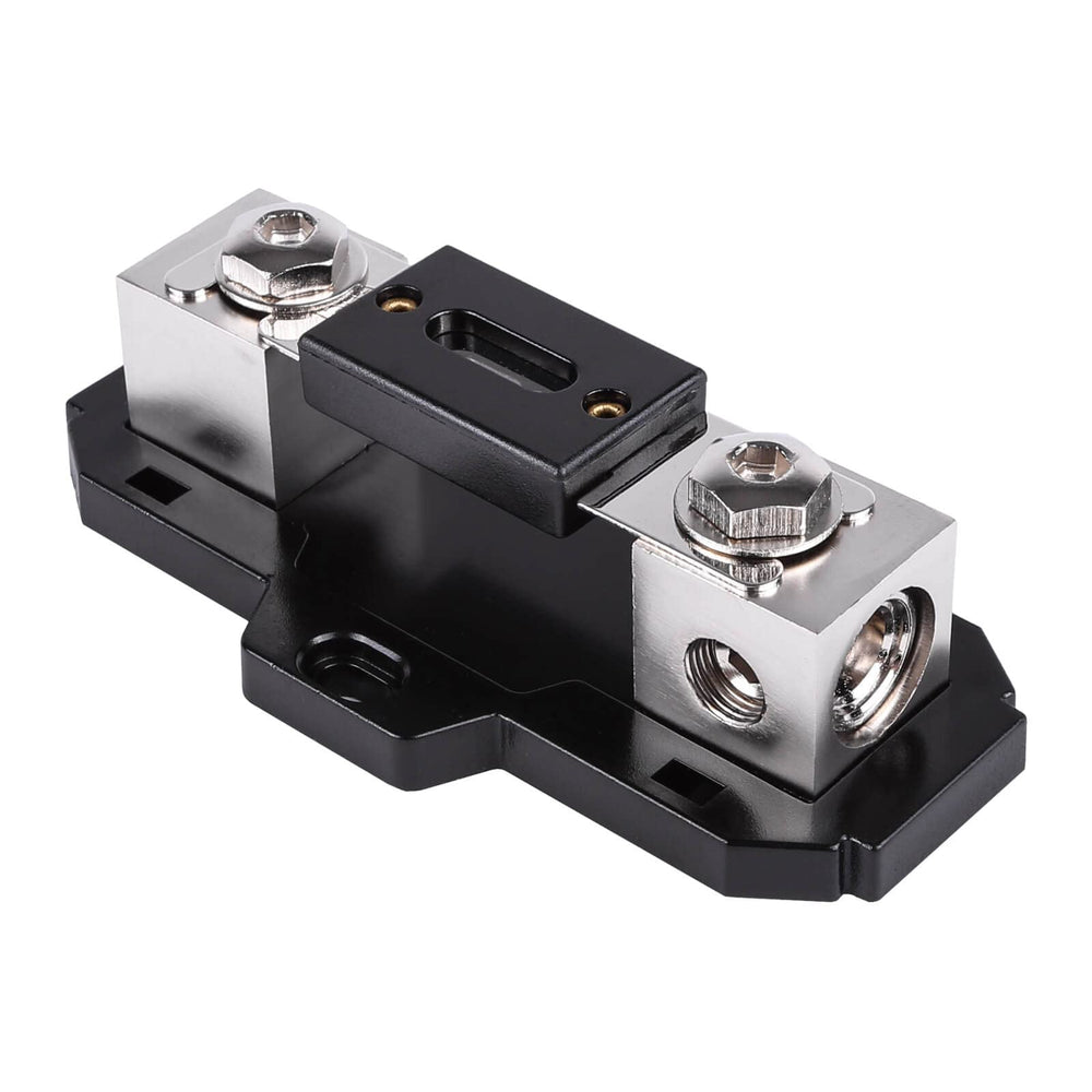 Skar Audio inline ANL fuse holder with 250A fuse for reliable protection.