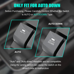 Elantra driver-side window switch auto-down replacement