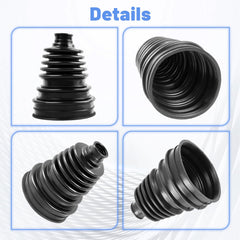 SKCOAUTO universal-fit CV boot supports 19–24 mm shafts.