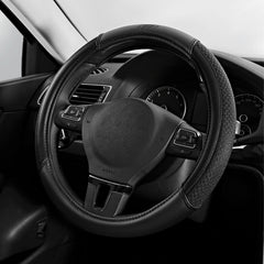 Skechers air-cooled steering wheel cover front view reduces heat for a cooler drive