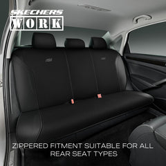 Skechers car-seat cover delivering cushioned comfort on the driver's seat