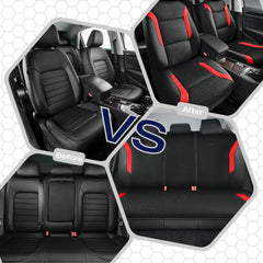 Skechers full-set car-seat covers protect interiors with cohesive styling.
