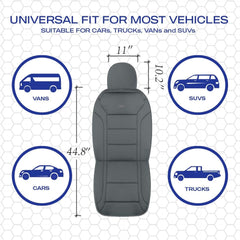 Skechers interior protection guarding against wear and spills inside the vehicle.