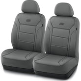 Skechers Memory Foam Car Seat Cover on the front seat, enhanced comfort and protection.
