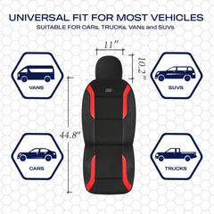 Skechers memory foam seat cover interior-protection keeps seats looking new