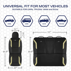 Skechers protective interior keeps seats safer from wear and spills