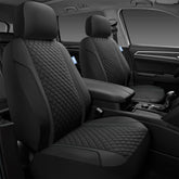Skechers seat covers contour foam cozy fit front seat for plush comfort