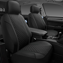 Skechers seat covers contour foam cozy fit front seat for plush comfort