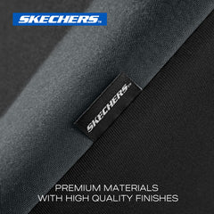 Skechers cushioned front seat adds softness for long drives.