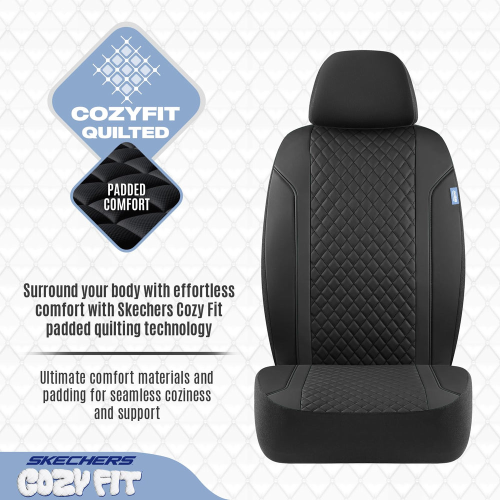 Skechers universal fit shown on various cars for broad compatibility