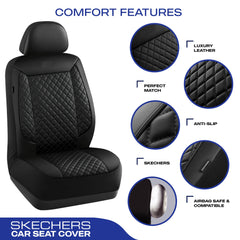Skechers waterproof seat cover protects against spills and moisture