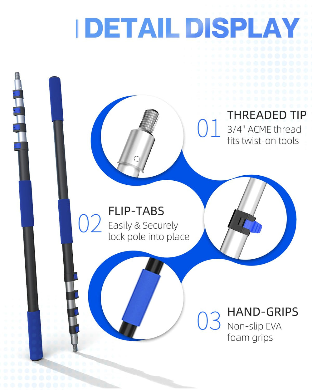 SKGPOLE versatile for cars, RVs, boats, and decks