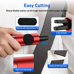 SKINNYON survival whistle emits a high-pitched signal up to 120 dB