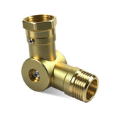 SKTMH adjustable swivel connector with 360° inlet for flexible faucet pairing.