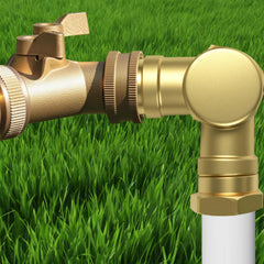 SKTMH lead-free brass body for outdoor durability and corrosion resistance.