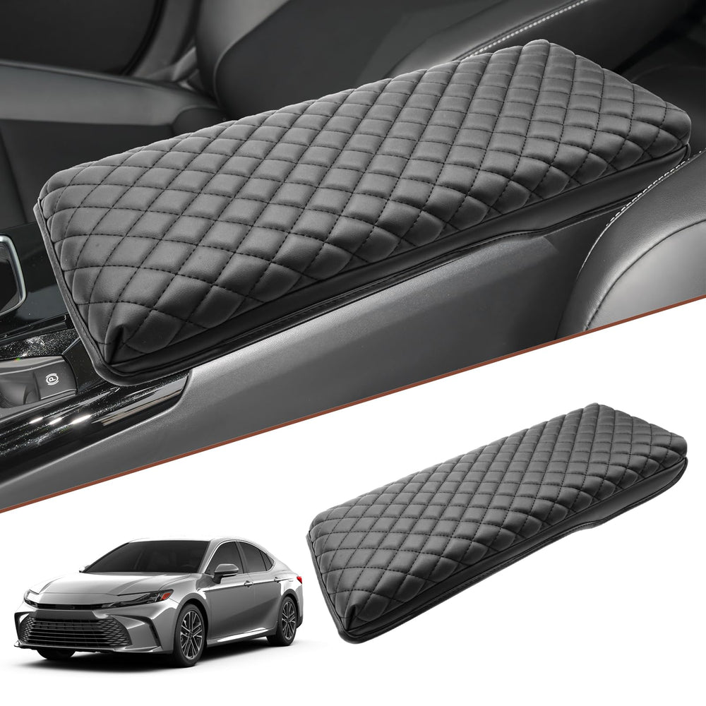 SKTU Camry armrest cover perfect fit protects center console from wear.