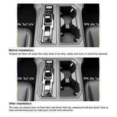 SKTU center console mat for 2026 RAV4 protects surfaces from dust and spills