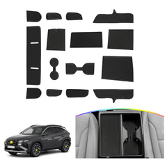 SKTU Tucson cup holder mat protects spills and keeps bottles secure.