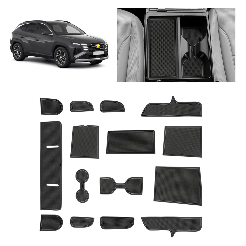 SKTU Tucson front door compartment mat keeps surfaces clean and organized.