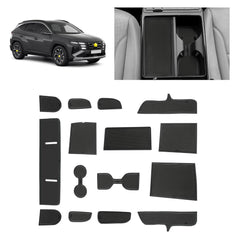 SKTU Tucson front door compartment mat keeps surfaces clean and organized.
