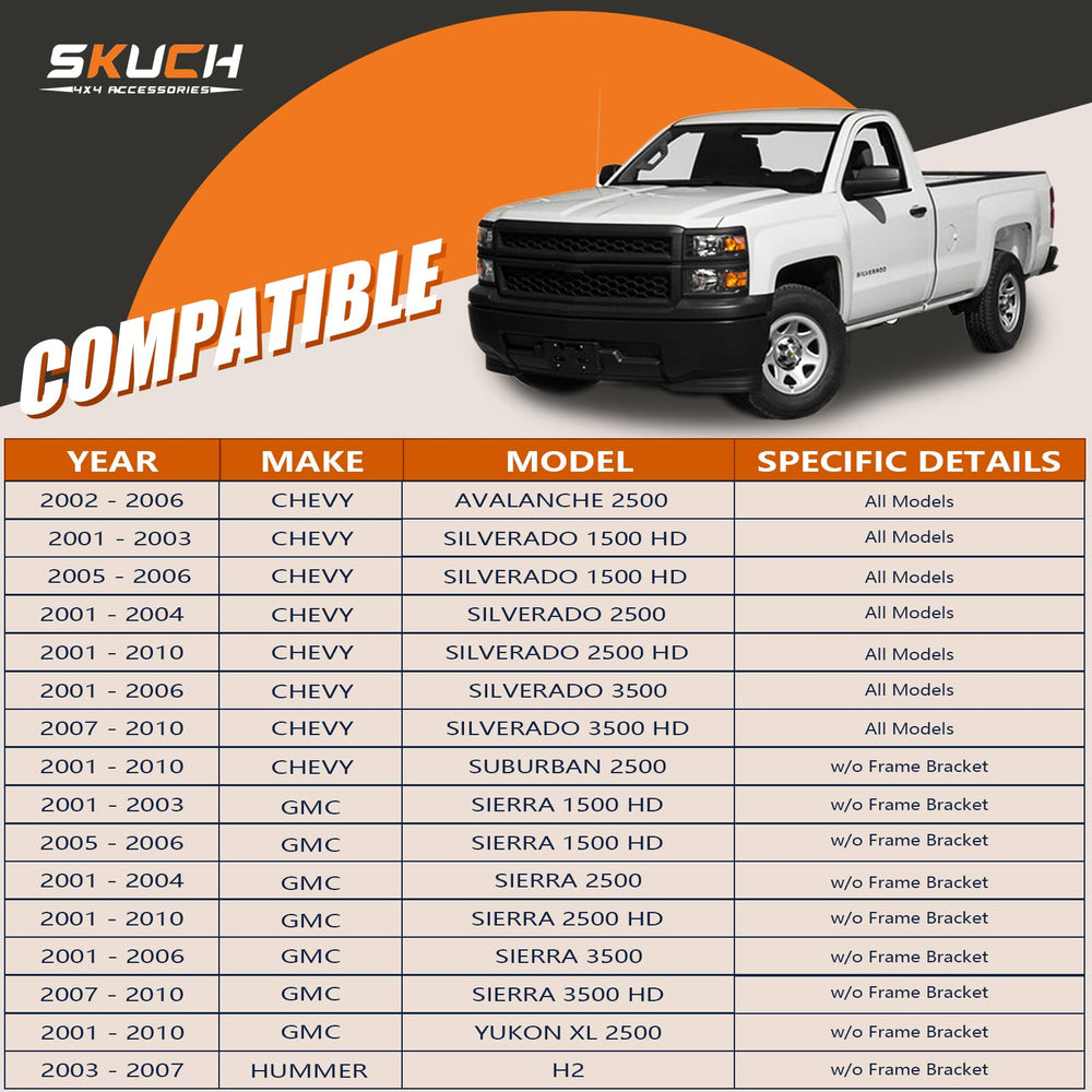 SKUCH 4X4 13PC control arms for Chevy Silverado provide stable handling