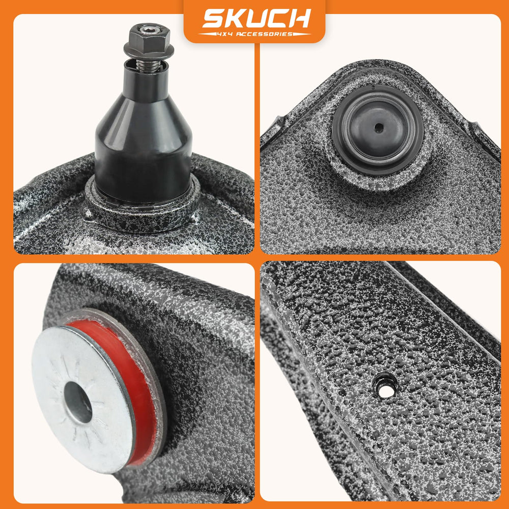 SKUCH 4X4 pitman arm image with three grooves for proper steering fit.