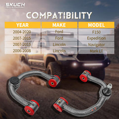 SKUCH 4x4 Navigator arm with ball joint supports lifted handling