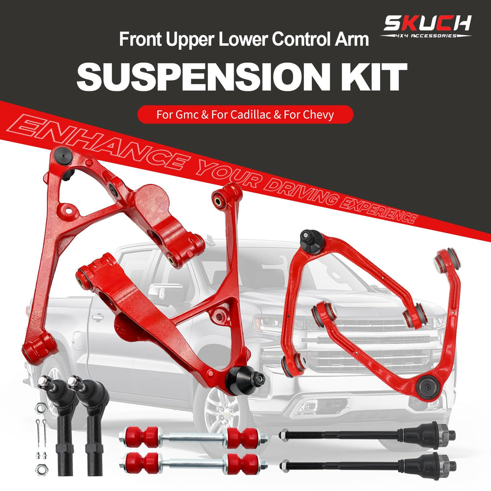 SKUCH 4X4 front upper control arm with ball joint supports alignment