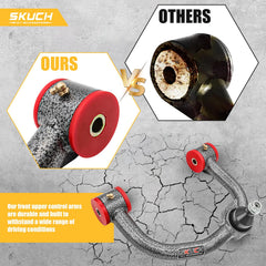 SKUCH 4x4 installation image shows pre-assembled arms for easy fitting