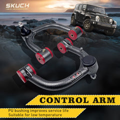 SKUCH 4X4 packaging-ready lift arms emphasizing durability