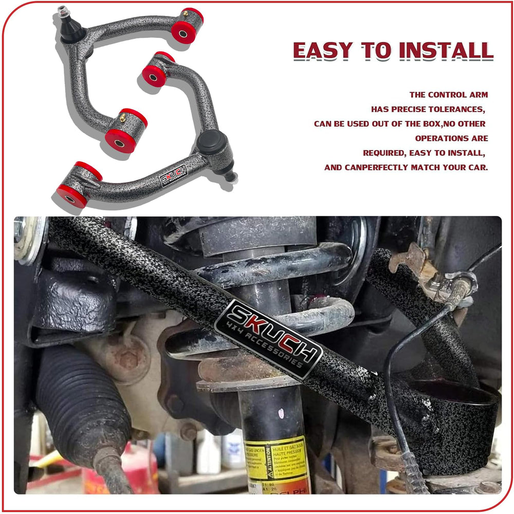 SKUCH 4X4 preassembled front upper control arm saves installation time