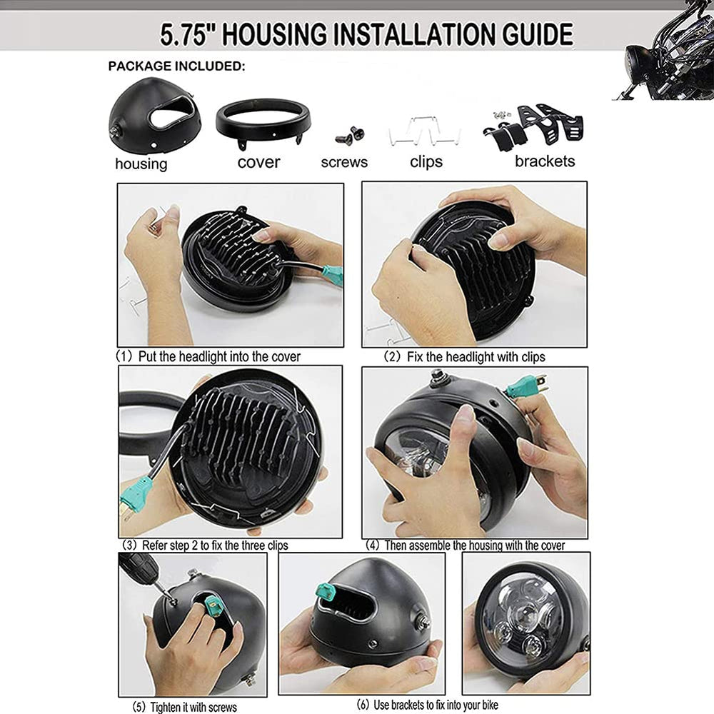 Packaging includes the SKUNTUGUANG headlight housing bucket assembly.