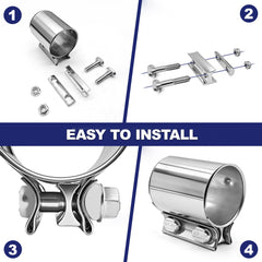 SKYMIRO reliable connection for catalytic converters and mufflers across vehicles.
