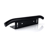 SKYWORLD bull bar 22-8 inch front bumper in black finish enhances rugged look and protection.