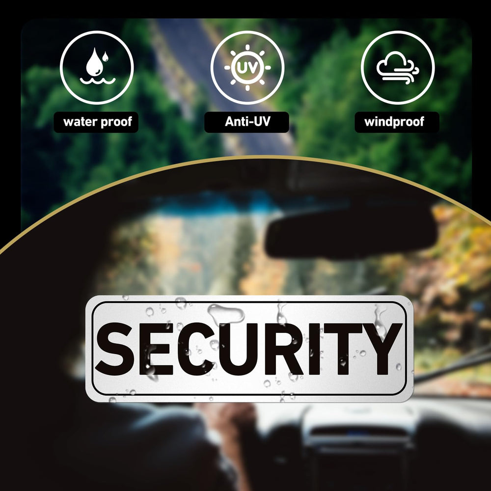 Skyygemm night-day visibility magnet sign supports patrol vehicle identification.