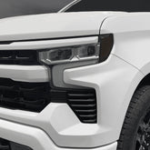SlickMod smoke tint headlight on Silverado 1500 adds bold gloss and durability.