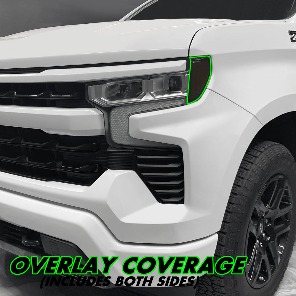 SlickMod smoke tint sidemarker for Silverado 1500 enhances visibility and style.