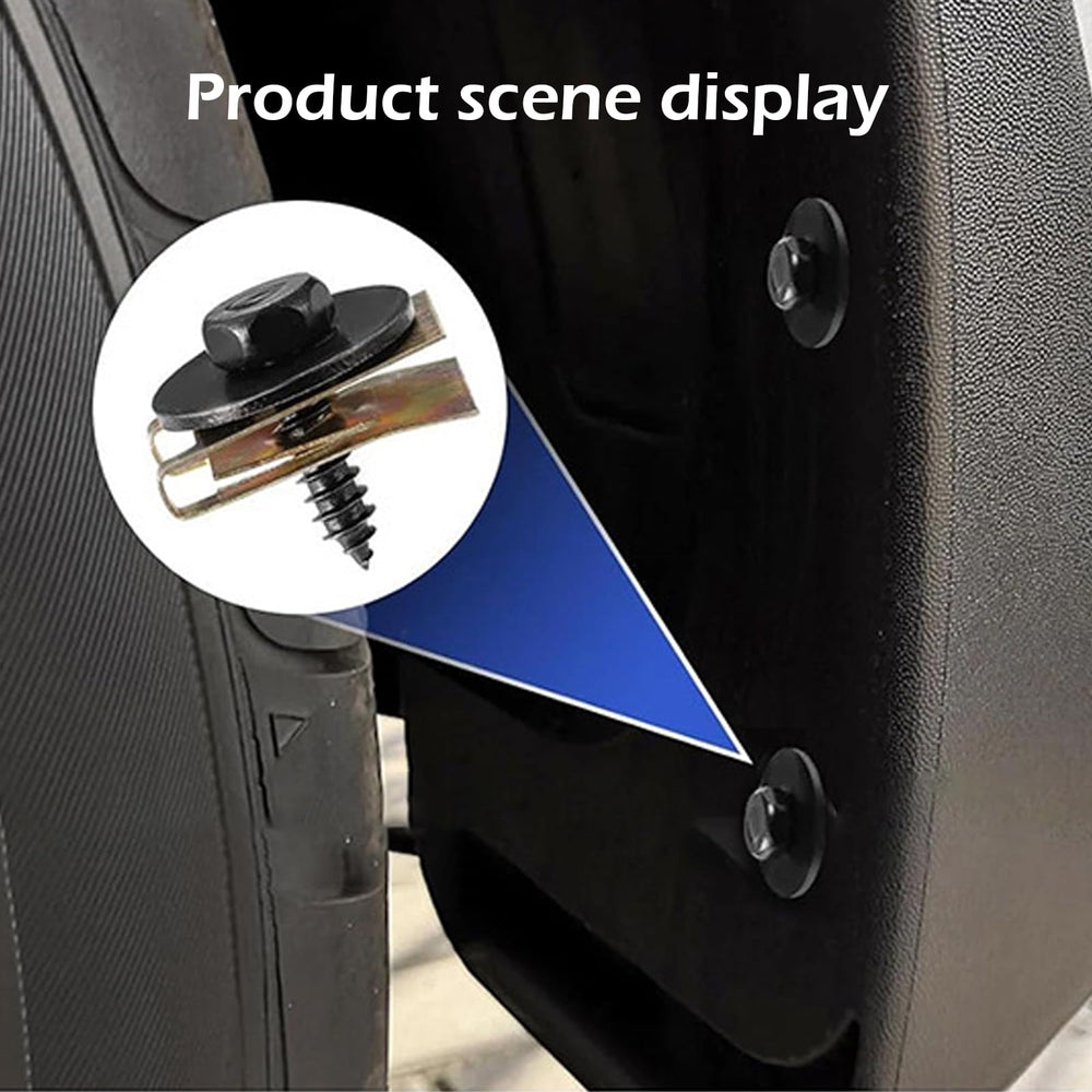 SLIMI black metal fasteners package highlights sturdy corrosion resistance.